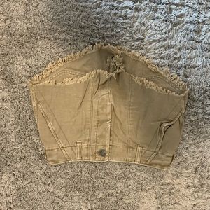 Free People Tan Shorts